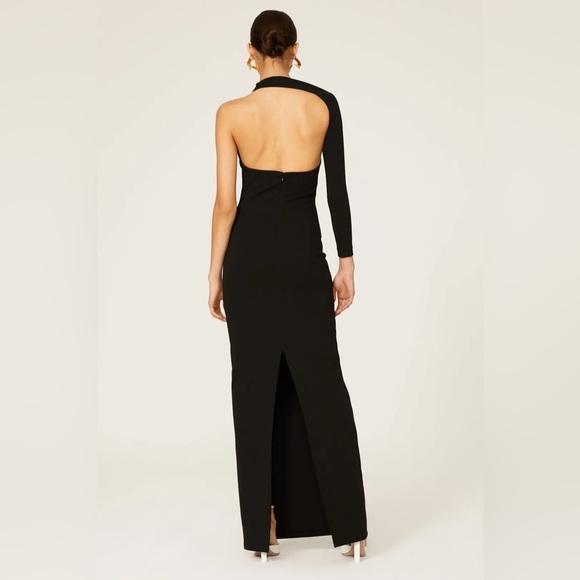 *SOLD Solace London Saren Maxi Dress in Black - Picture 3 of 5